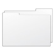 Photo Box Divider Card. 30 gauge wh